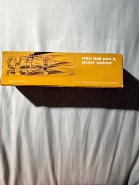 🌧️Clear Ball Pen & Letter Opener Set - Home Office